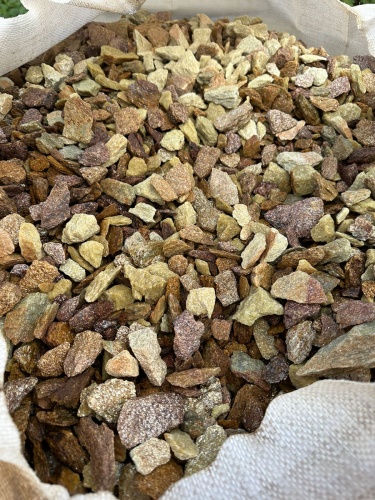 Златолит персиковый декоративная каменная крошка купить в Элисте