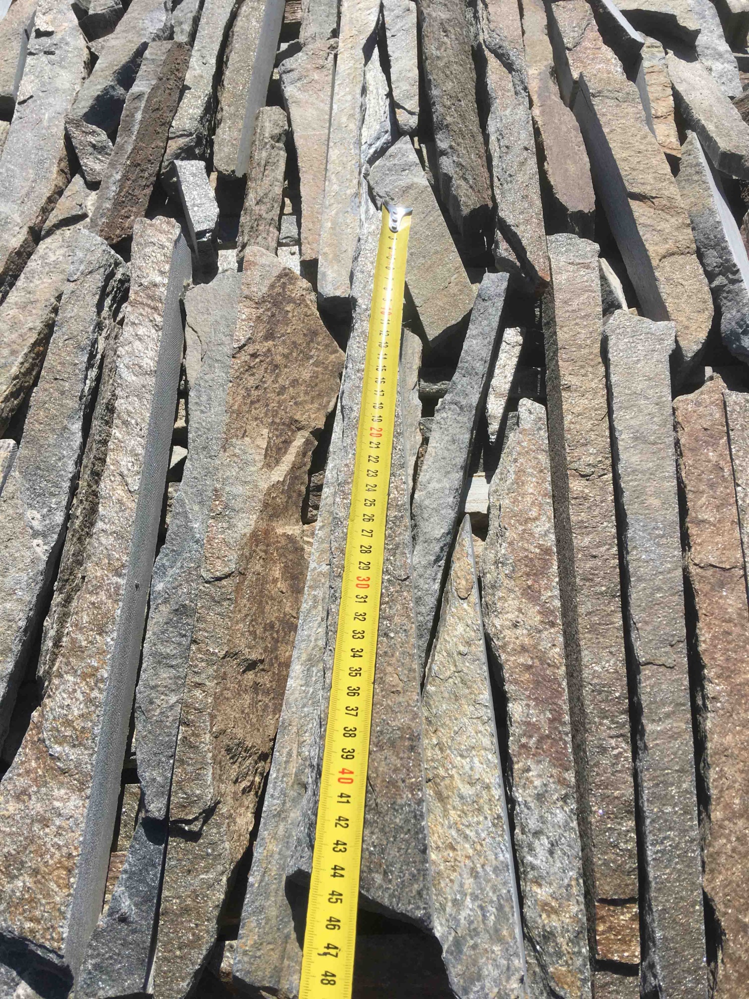 Горбушка златолит мультиколор для облицовки купить в Элисте