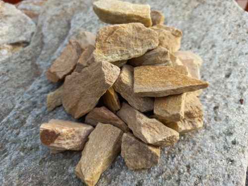 Златолит жёлтый декоративная каменная крошка купить в Элисте